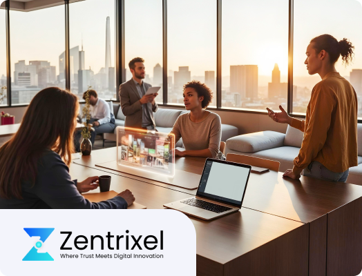 Zentrixel startup technology team